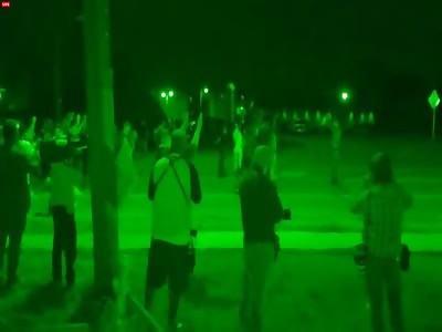Salty Clinton Protesters Being Gassed/Shot At With Rubber Bullets