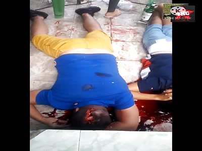 Massacre: several shot dead
