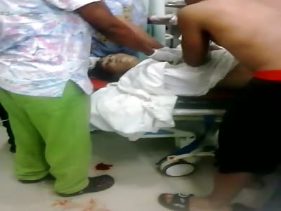 Womans Arm Ripped Off In Accident- They Just Toss Is On The Floor