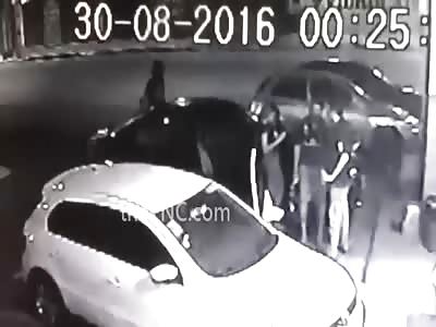 Man Calmly Talking With His Friends is Executed in Cold Blood