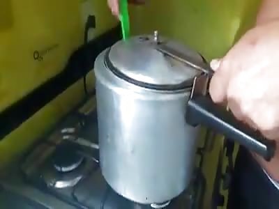 Cooking hot dog