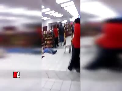 THE FIGHT AT A GAS STATION