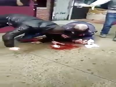 THIEF IS BEATEN BY PEOPLE IN WASHINGTON HEIGHTS - NY