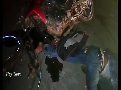 GORE TIME: MAN WAS CRUSHED IN AN ACCIDENT