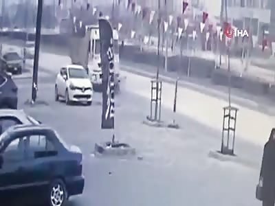 TRUCK CRUSHES CYCLIST