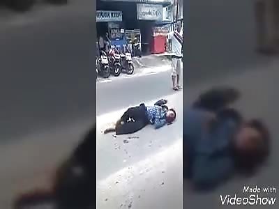 SHOCKING AFTERMATH OF AN ACCIDENT