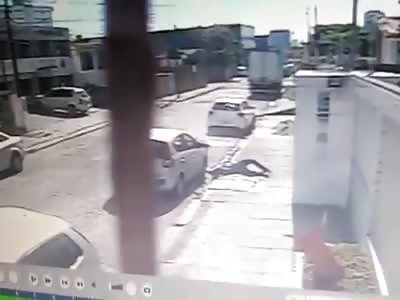 MOTORCYCLE CRASH AND EXECUTION