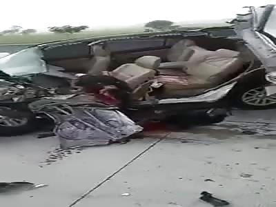 SHOCKING AFTERMATH OF AN ACCIDENT
