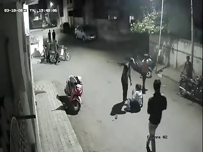 ROAD ACCIDENT CAUGHT ON CCTV 