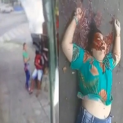 Woman Executed with Head Shots (Action & Aftermath)