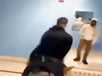 FIGHT IN THE BATHROOM AND SEIZURE