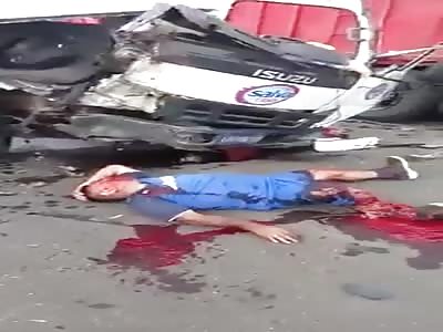 SHOCKING ACCIDENT AFTERMATH