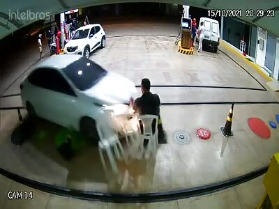 ROBBERY USING CAR AS A WEAPON