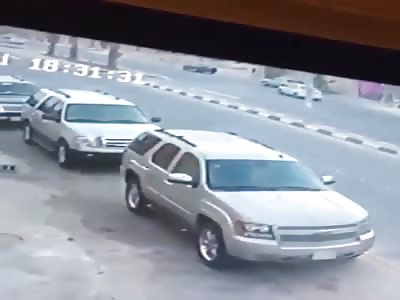 Car accident in Saudi Arabia.