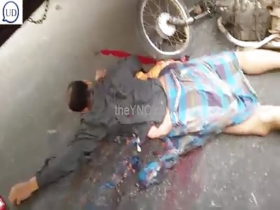 Man Crushed By Truck, I mean CRUSHED 