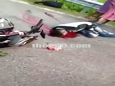 Motociclyst Dead By Truck