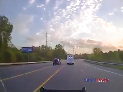 Police Chase Stolen Ambulance in Michigan
