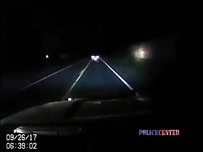 Dashcam Shows High Speed Pursuit in Shelby North Carolina