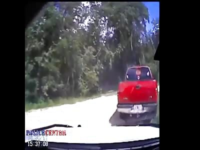 The Shortest Police Chase Ever?