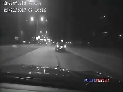 Dashcam Captures Dramatic End to High Speed Chase