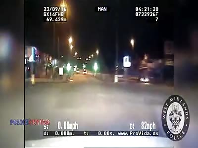 Police Chase BMW M3 Driver at High Speed