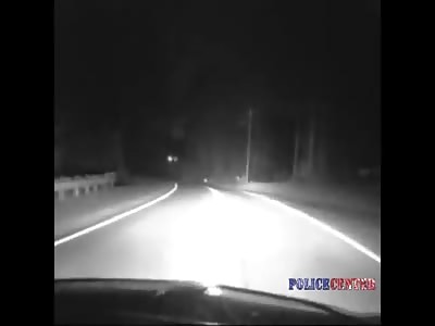 Dashcam Shows Short Police Chase End in Gunfire