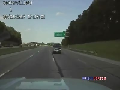 Police Chase Woman Driving in Reverse
