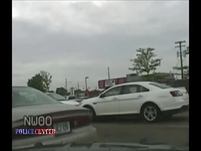 Dashcam Shows Woman Arrested After Hitting Cop