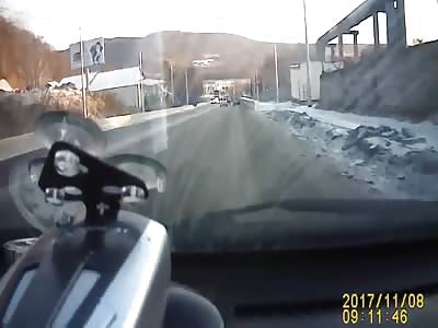  Cops SUV Loses Control Causing An Accident  