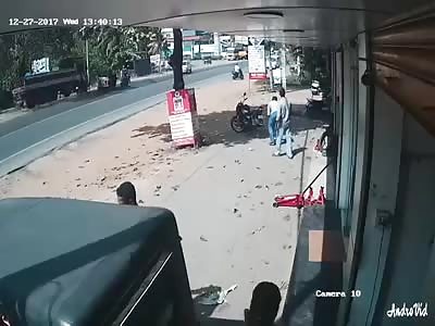Accident in Kerala (Two Angles)