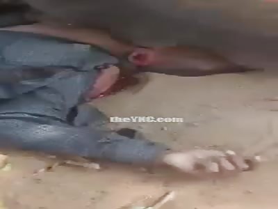 Man Head Crushed By Tractor