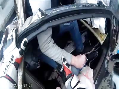 Lamborghini Supercar Crash In Russia