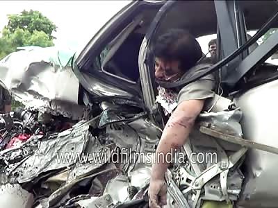 Andhra Pradesh road accident leaves driver dead