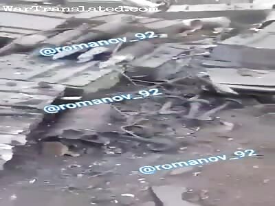 Russian Tanks Destroyed By Ukrainian RPG Drone - Translated