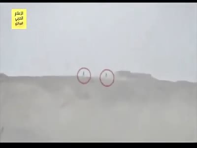 Direct Hit: Running ISIS Fighter Blown To Pieces By Guided Missile