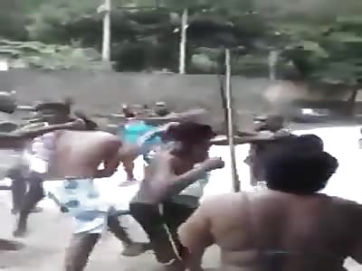 A fight in brazil