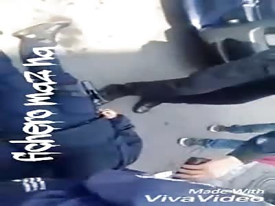 Policemen shot by sicarios in Mexico  (2)