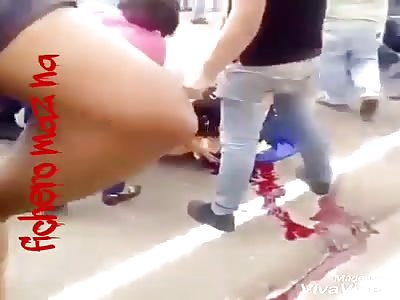 Fanatic chavista kills woman running over (venezuela)