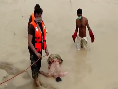 Rescue river corpse