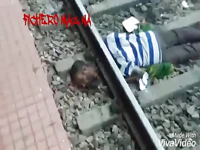 Man beheaded by train