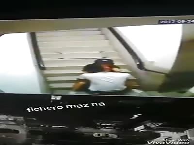 SEX ON THE STAIRCASE