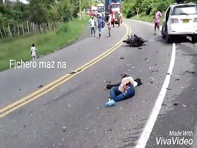 woman killed in accident (photo and video)
