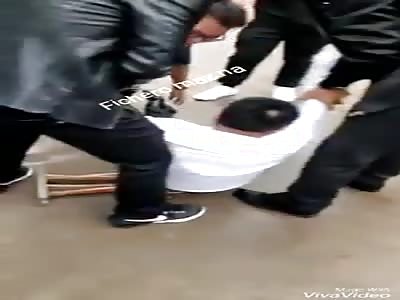 WTF: man is beaten to paralyze him