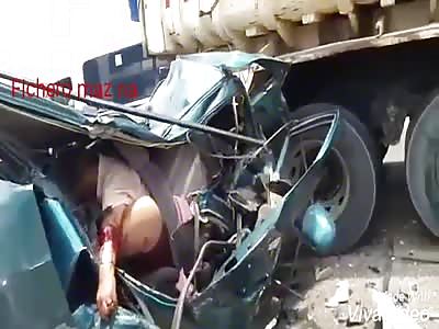ACCIDENT: brutal shock leaves car driver dead