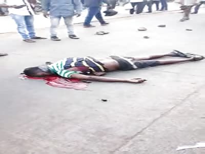 ACCIDENT: man loses his life on pavement