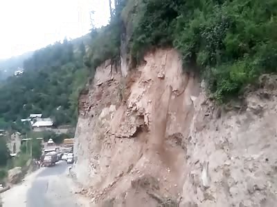 COLLAPSE OF MOUNTAIN