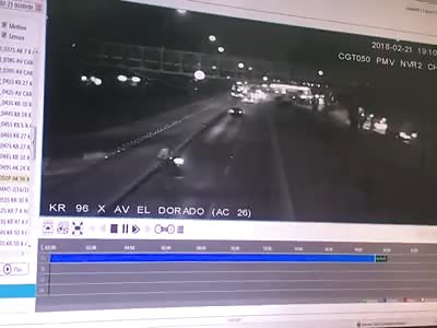 Pedestrian killed by Car Instantly caught on CCTV