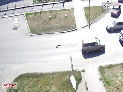 9-Year-Old Girl Run over by a Car 