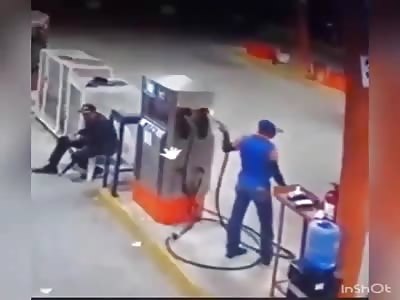 EXECUTION IN GAS STATION