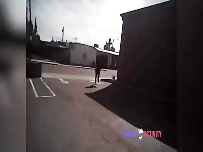 man receive shot by police